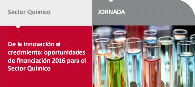 Jornada sobre oportunidades de financiacin para el Sector Qumico