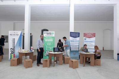 Estands de la Muestra de Empresas