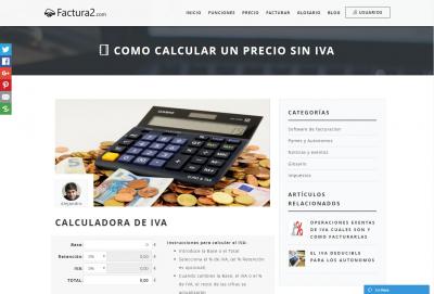 calcular IVA