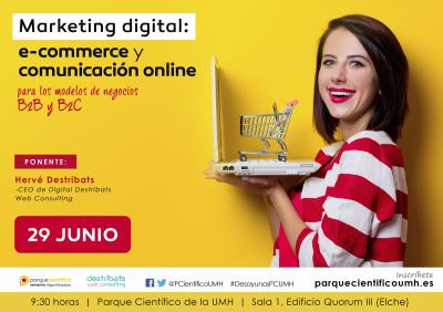 El objetivo de la jornada es presentar herramientas de marketing digital y despejar dudas frente a la comunicacin online y al comercio electrnico