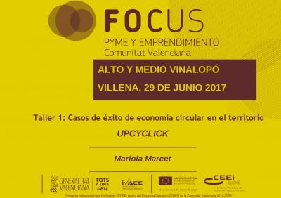 Ponencia Focus Upcyclick