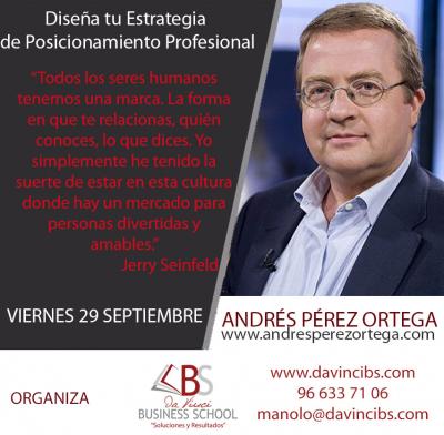 Disea tu estrategia de posicionamiento profesional - Andrs Prez Ortega