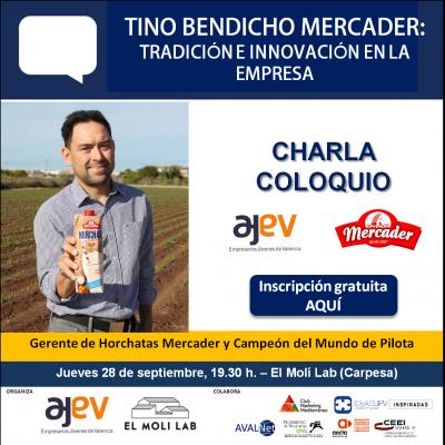 Charla AJEV con Tino Bendicho Mercader