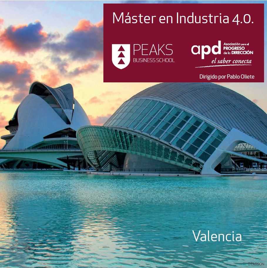 Empieza ya el Mster en Industria 4.0. de PEAKS Business School