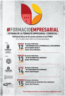 Semana Formacin "Utilizacin eficaz de las Redes Sociales en las Pymes" en Canals