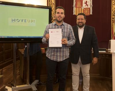 Acto entrega de premios y diplomas  Move Up! 2017. David Berbel