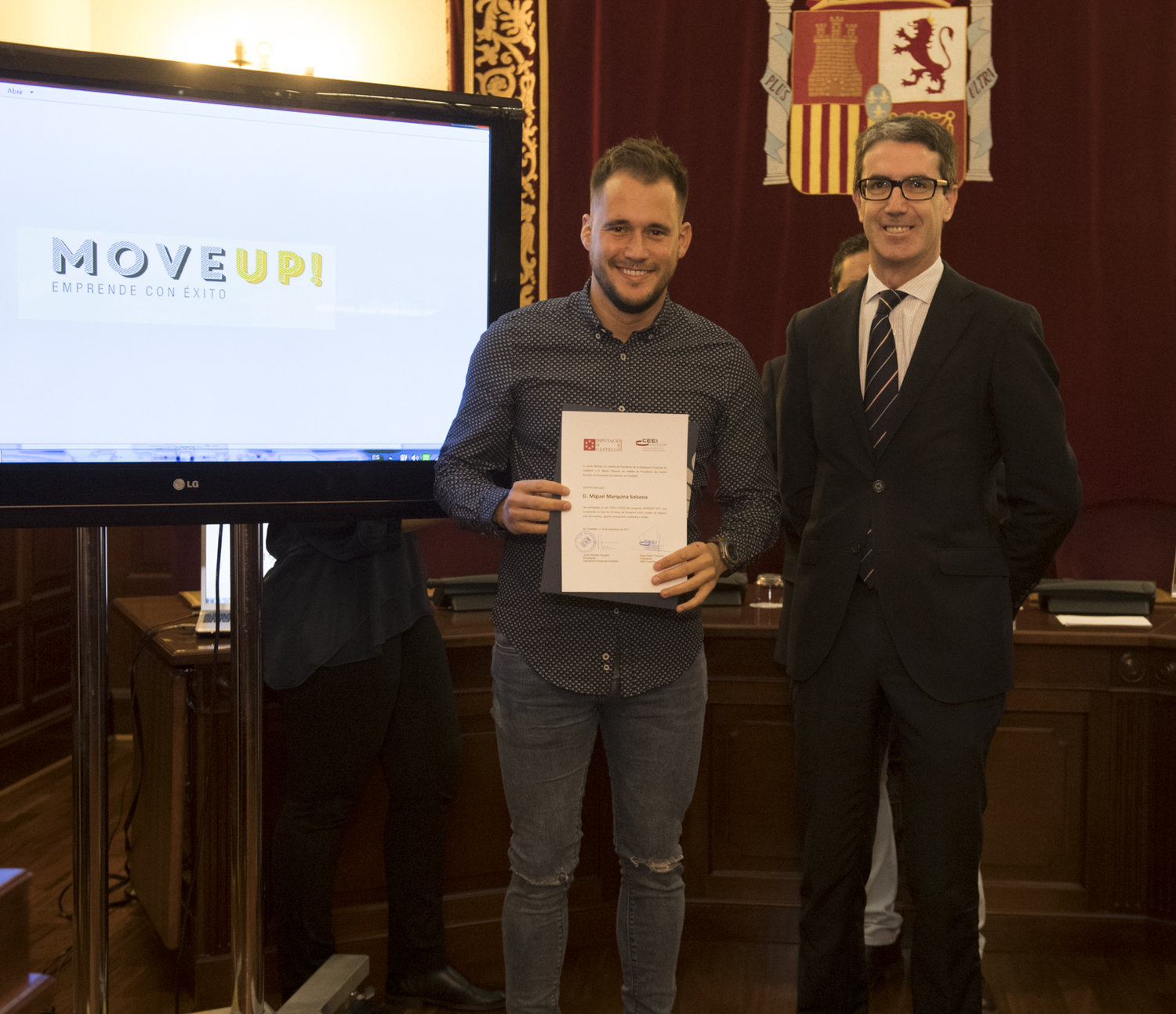 Acto entrega de premios y diplomas Move Up! 2017. Miguel Marquina[;;;][;;;]