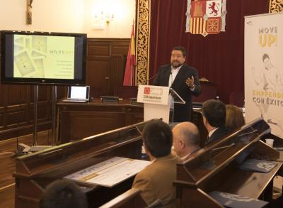 Acto entrega de premios y diplomas Move Up! 2017. Javier Moliner