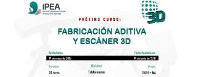 Fabricacin aditiva y escner 3D