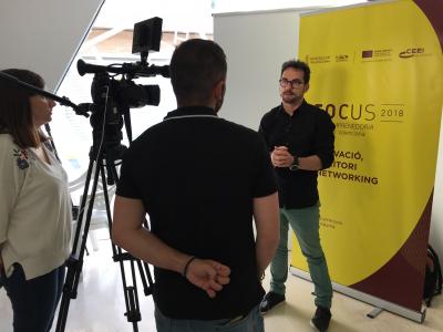 Javier Echaleku en Focus Pyme La Costera, La Canal de Navarrs y La Vall d'Albaida