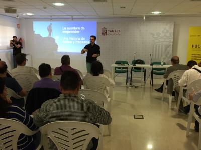 Charla Javier Echaleku en Focus Pyme La Costera, La Canal de Navarrs y La Vall d'Albaida