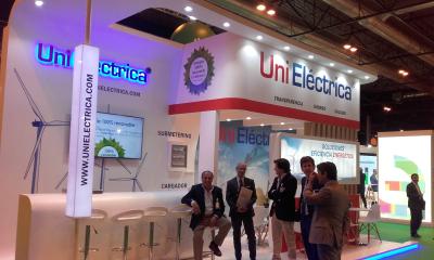 Estand de Unielctrica en Genera 2018