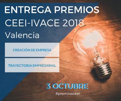 Entrega de Premios CEEI IVACE 2018