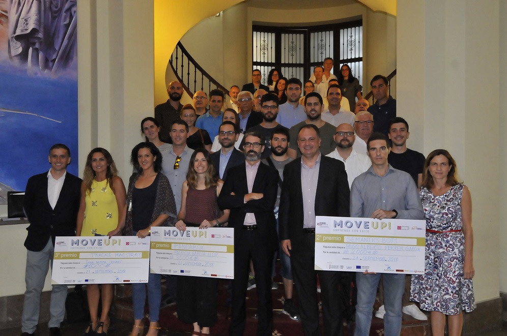 Acto entrega de premios y diplomas Move Up! 2018. Premiados[;;;][;;;]