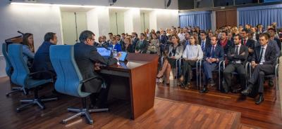 Fernando Tejada  apertura el curso acadmico de los masters oficiales de la FEBF