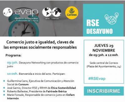 Comercio justo e igualdad, claves de las empresas socialmente responsables