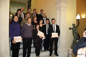 Premiados Segunda Edicin premios Emprendedores Alcoy