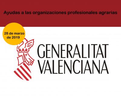 Ayudas organizaciones agrarias