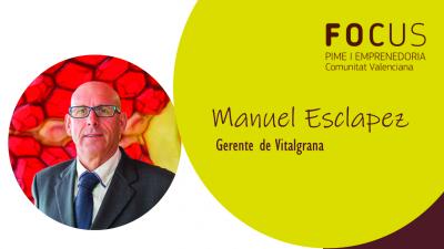 Manuel Esclapez, gerente de Vitalgrana