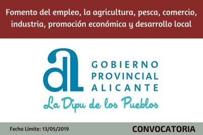 Foment de l'ocupaci, agricultura, pesca, comer, industria, promoci econmica i desenvolupament local