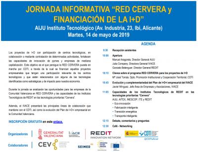 Jornada informativa: RED CERVERA