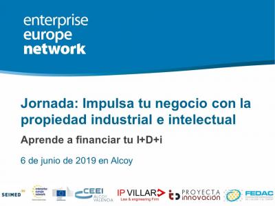 Jornada Impulsa tu negocio con la propiedad industrial e intelectual