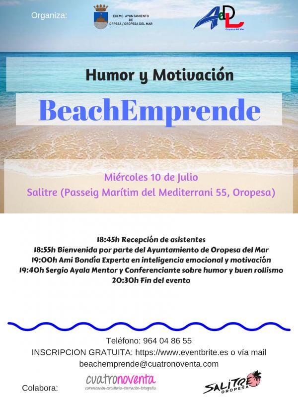 Beachemprende humor y motivacion Oropesa