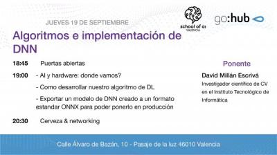 Algoritmos e implementacin de DNN