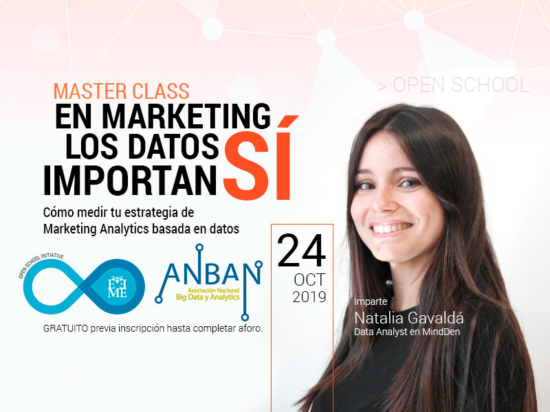 Master Class: En Marketing los datos S importan.Cmo medir tu estrategia Marketing Analytics basada en datos.