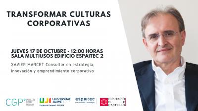 Conferencia: Transformar culturas corporativas