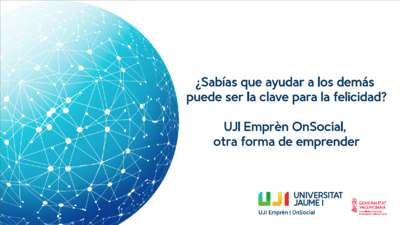 UJI Emprn OnSocial, un programa de creacin de empresas sociales