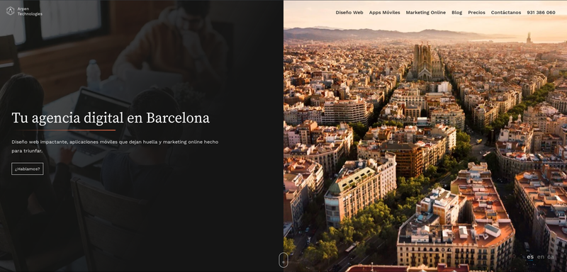 diseo web barcelona