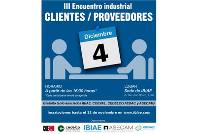 Encuentro clientes proveedores en Ibiae