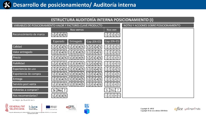 33 - Auditora Interna Posicionamiento 1