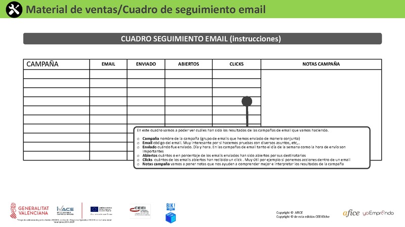 24 - Cuadro Seguimiento Email