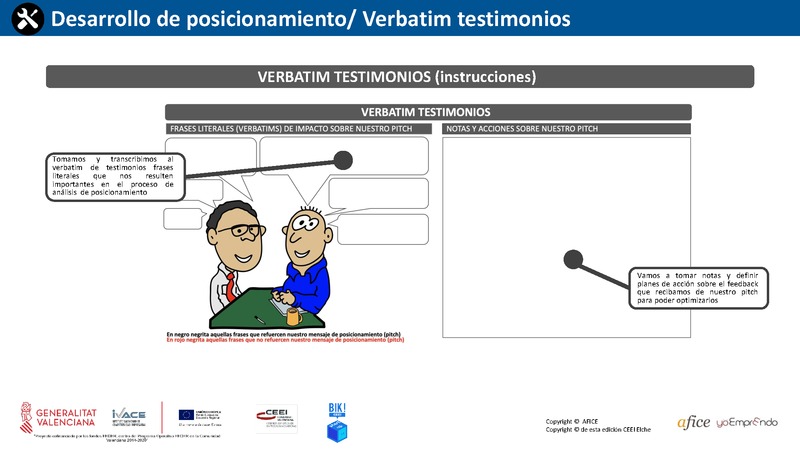 36 - Verbatim Testimonios