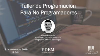 Taller de programacin para no programadores