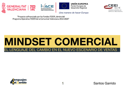 Mindset Comercial - El lenguaje del cambio en el nuevo escenario de ventas