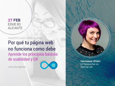 Master Class: Por qu tu pgina web no funciona como debe. Aprende los principios bsicos de usabilidad y UX