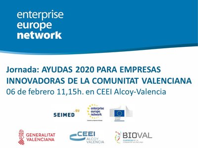 Jornada Ayudas 2020 para Empresas Innovadoras CV