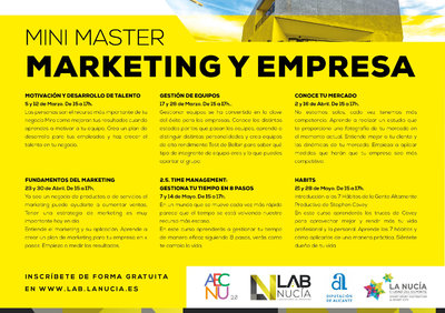 MINI MSTER MARKETING Y EMPRESA