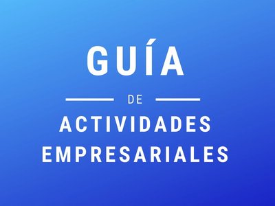 Gua de actividades empresariales