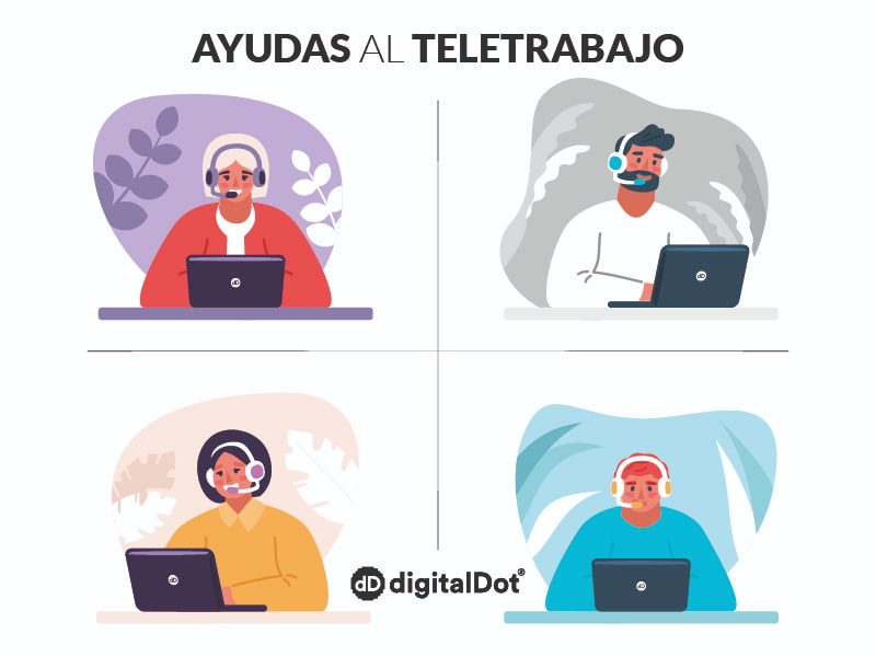 Ayudas para el teletrabajo para pymes