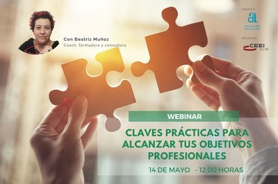 Presentacin Webinar Claves prcticas para alcanzar tus objetivos profesionales