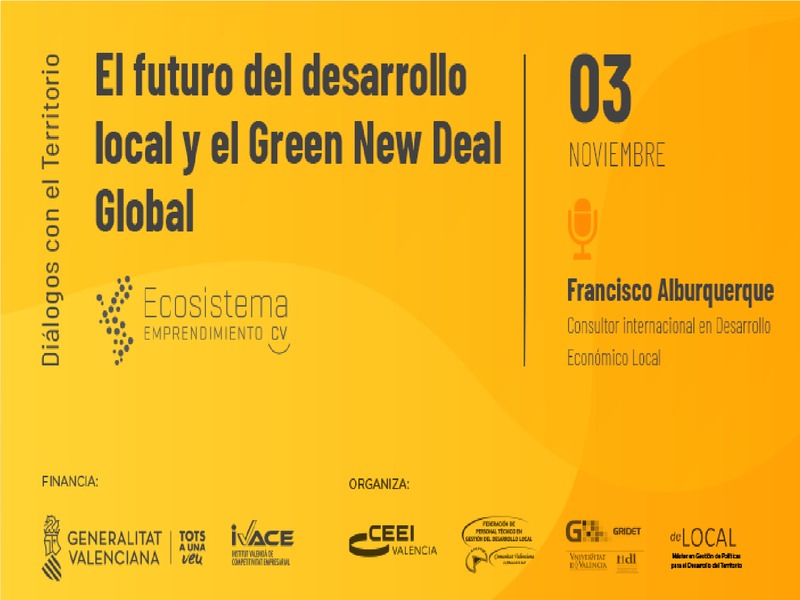 El futuro del desarrollo local y el Green New Deal Global