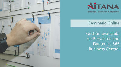 Webinar Gestin avanzada de Proyectos con Dynamics 365 Business Central