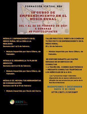 4 edicin - Curso de emprendimiento en el medio rural