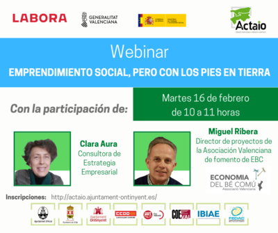 Webinar Emprendimiento Social Actaio