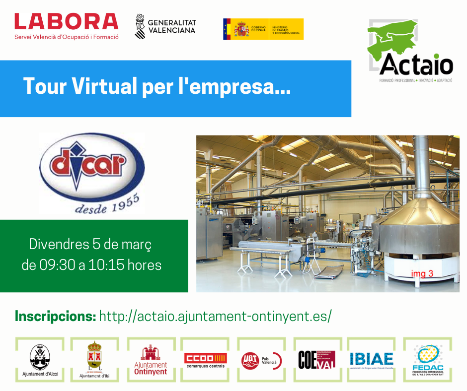 Tour virtual per la empresa Dicarcono