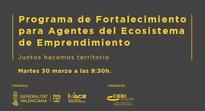 Juntos hacemos territorio. Presentacin Actividades 2021 para Agentes del Ecosistema de Emprendimiento